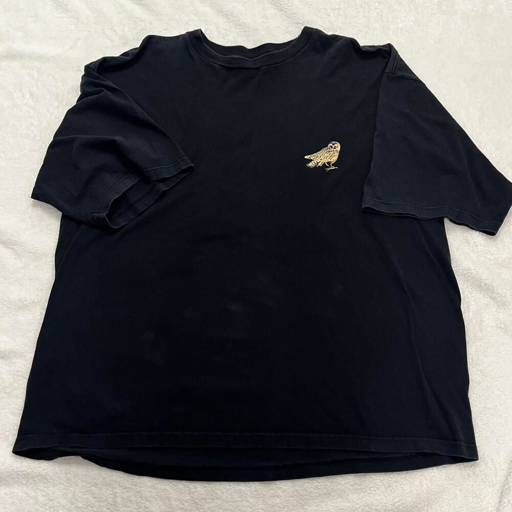 Murina Men's Black and Navy T-shirt